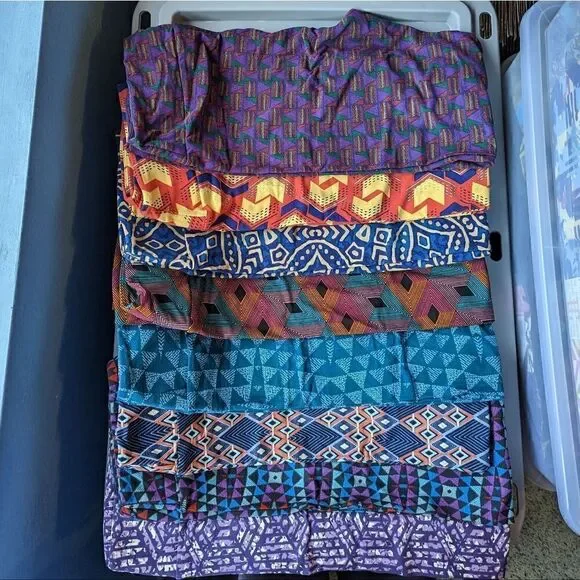 lot of 9 TC lularoe leggings - Picture 2 of 9